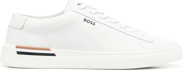 Stripe-Trim Low-Top Sneakers