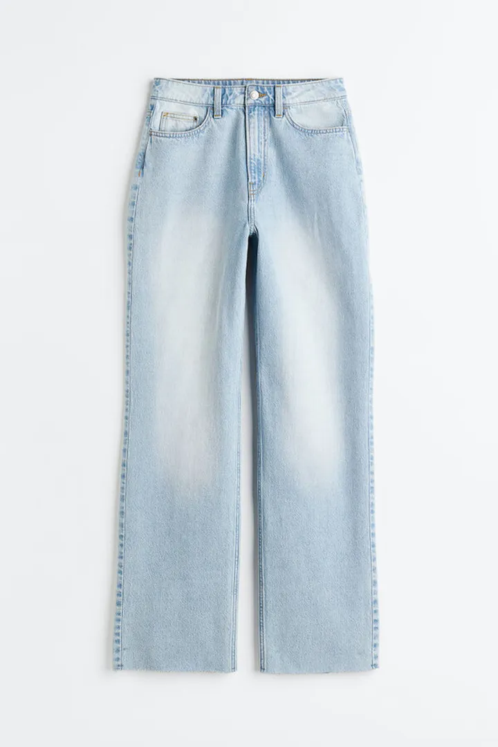 Curvy Fit Wide Ultra High Jeans