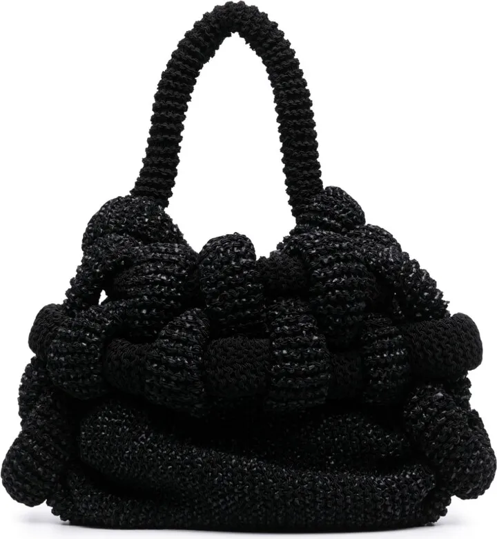 Pilar knotted tote bag