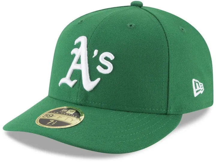 New Era Oakland Athletics Low Profile Ac Performance 59FIFTY Fitted Cap