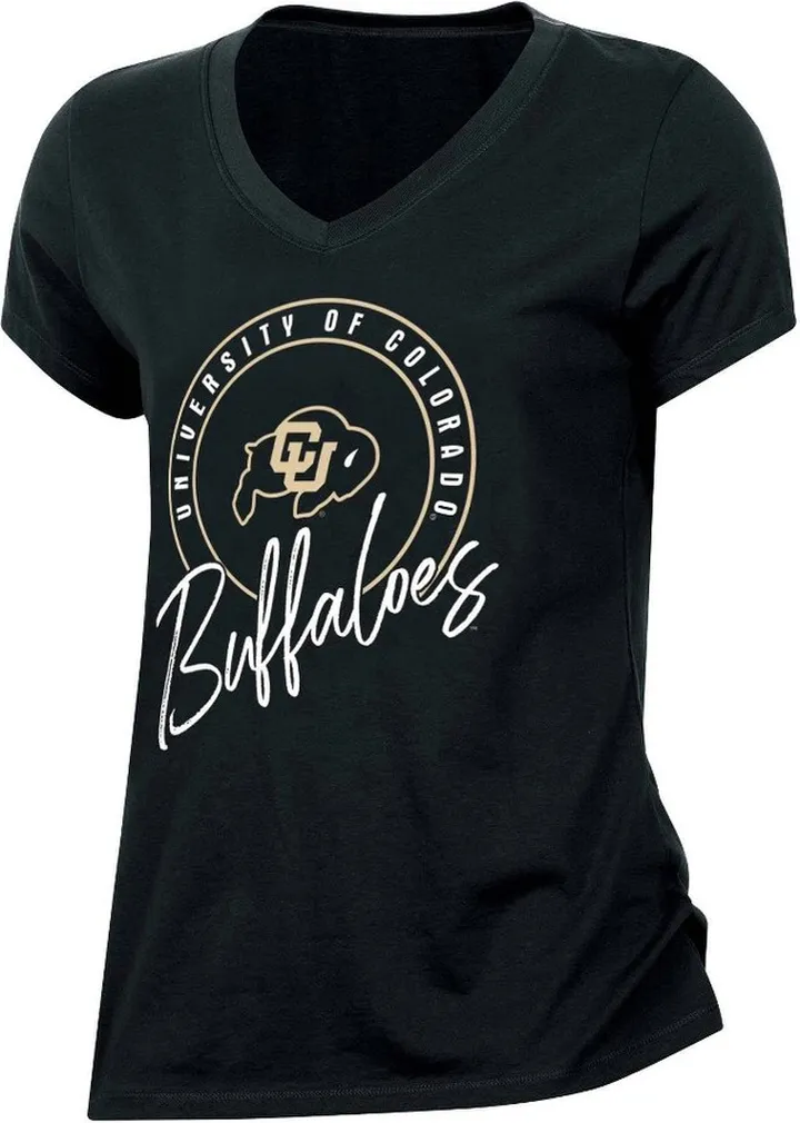 NCAA Colorado Buffaloes Women's V-Neck T-Shirt - M