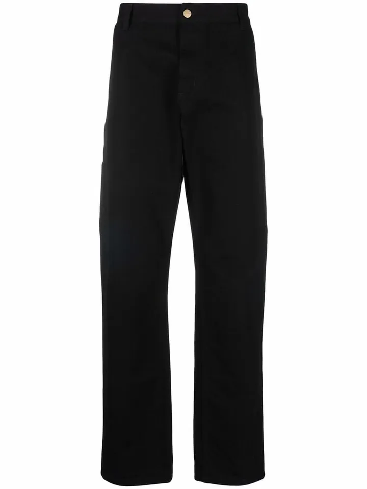 High-Rise Straight-Leg Trousers