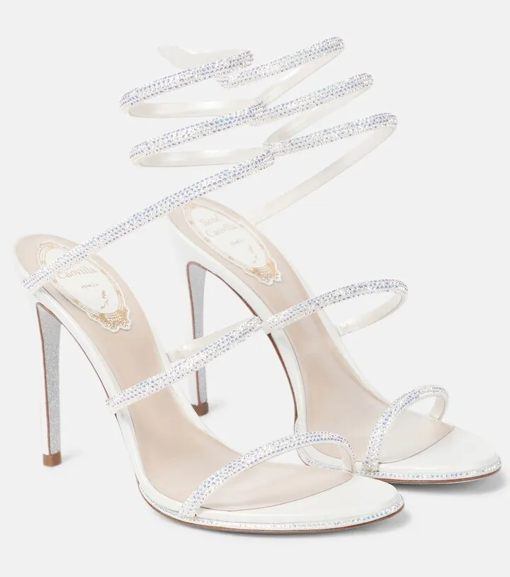 Cleo embellished leather sandals