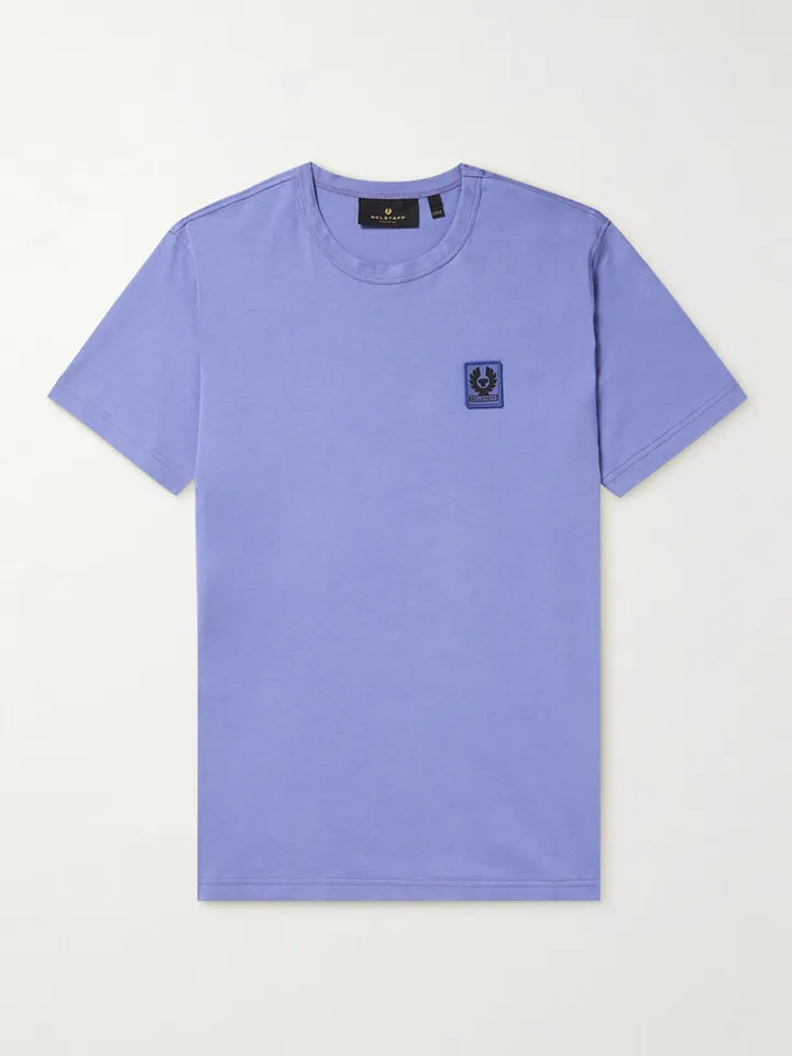 Logo-Appliquéd Cotton-Jersey T-Shirt