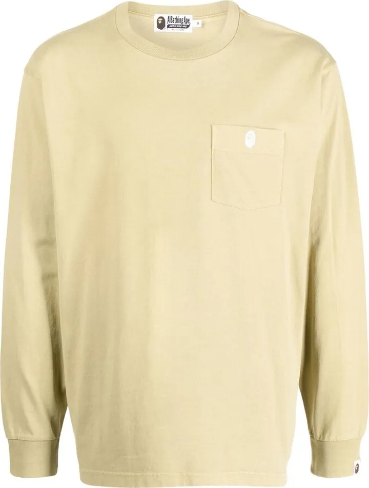 logo-patch crew-neck T-shirt