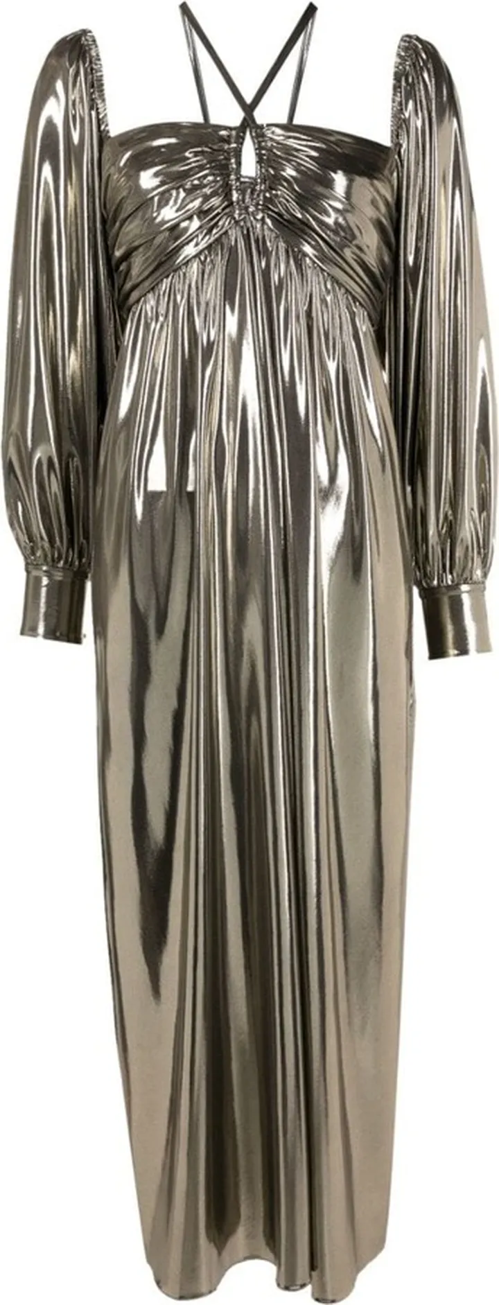 Wasser metallic dress