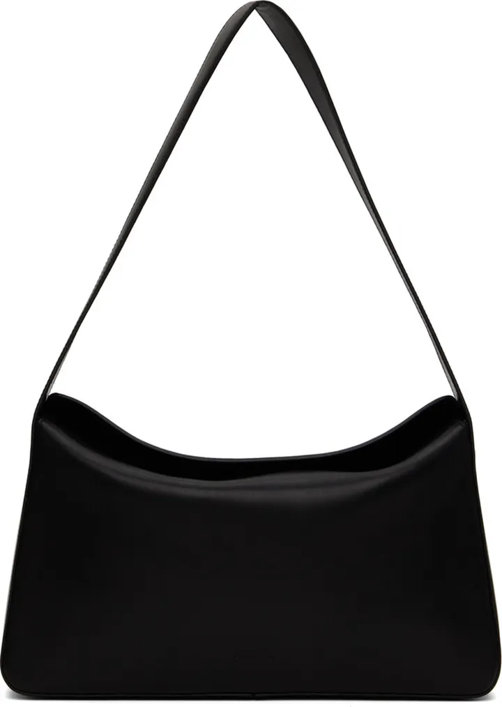 Aesther Ekme Black Soft Baguette Bag