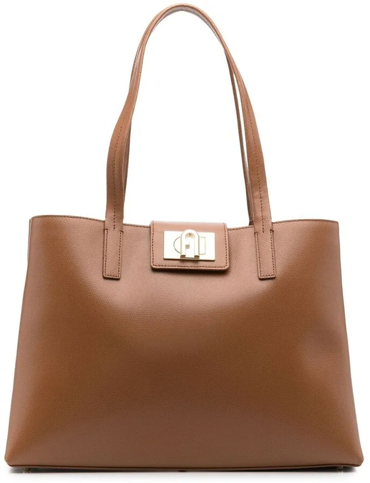 1927 Logo Clasp Tote Bag