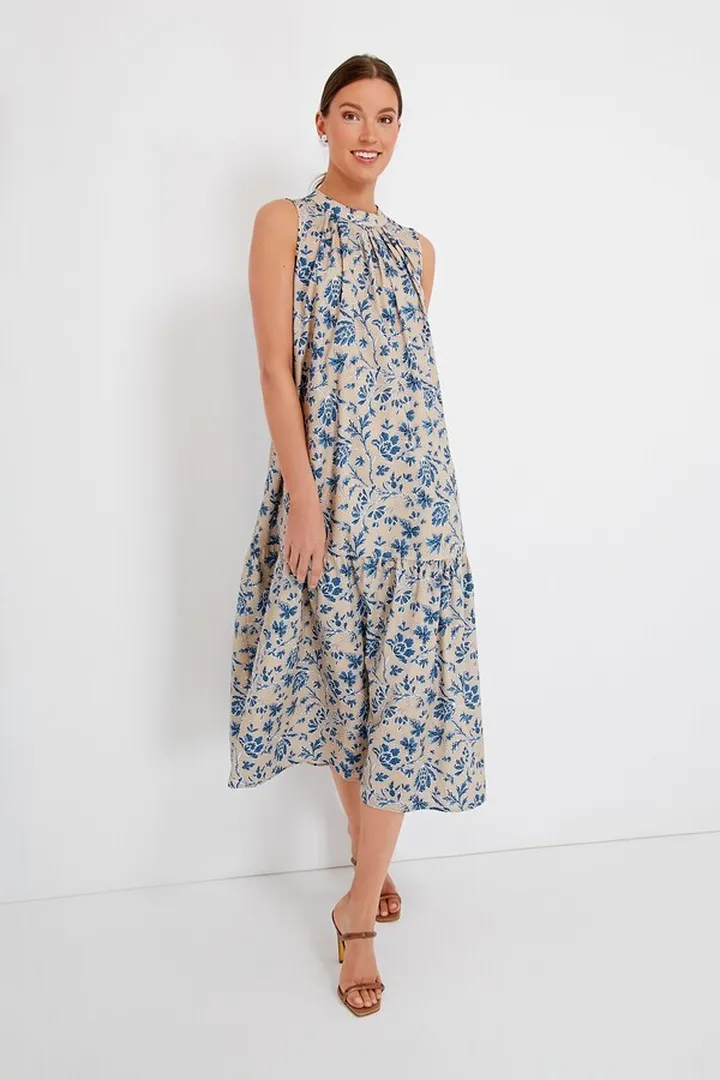 Ivory Verdun Midi Dress