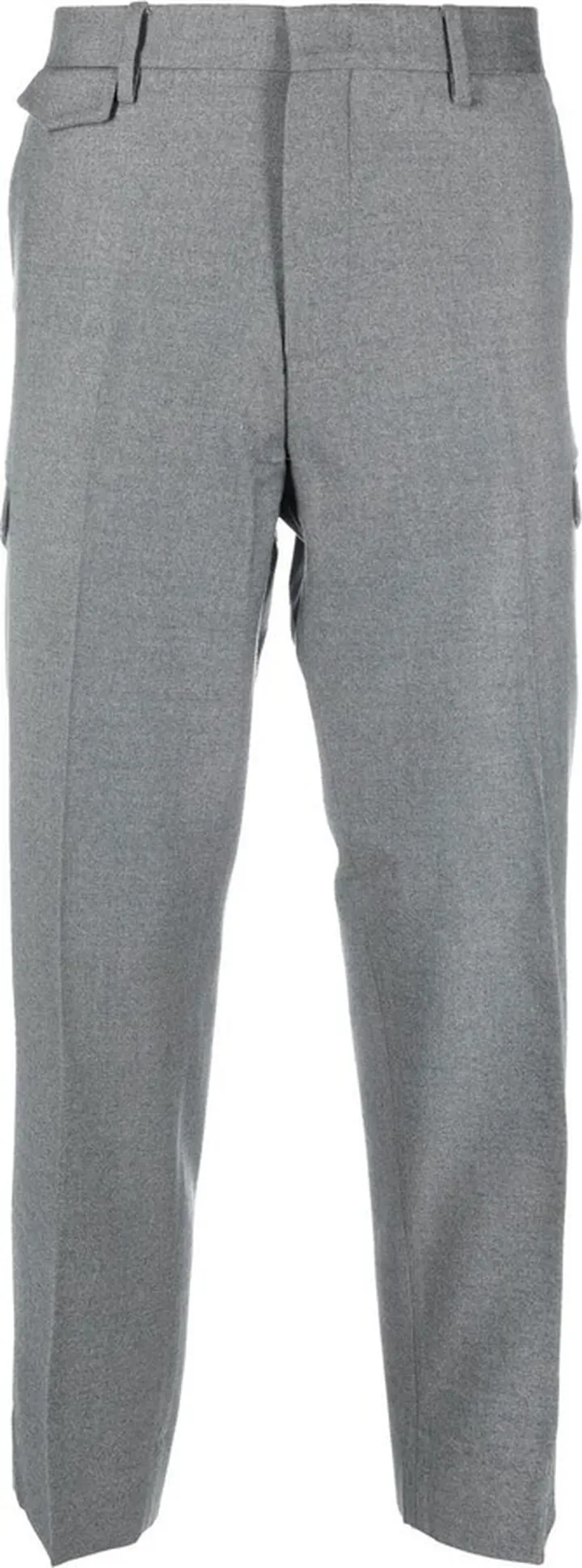 Mid-Rise Cropped Trousers