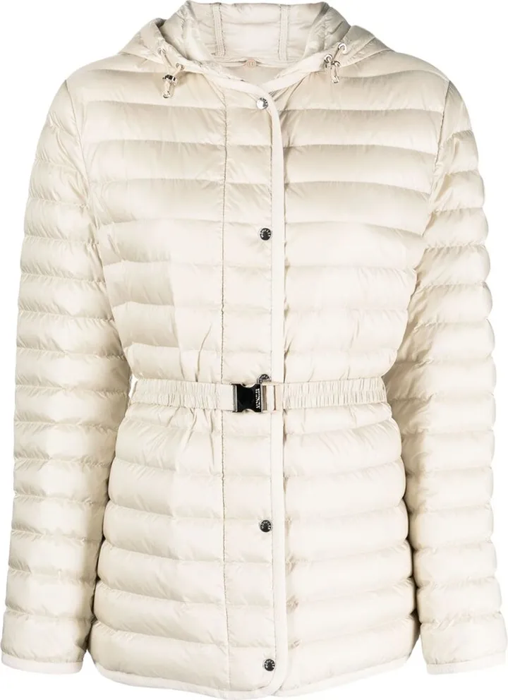 Oredon belted down jacket