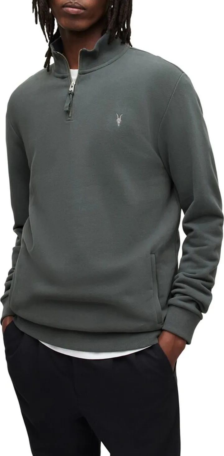 Raven Quarter Zip Cotton Pullover