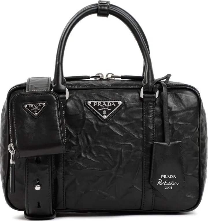 Prada Zipped Medium Tote Bag