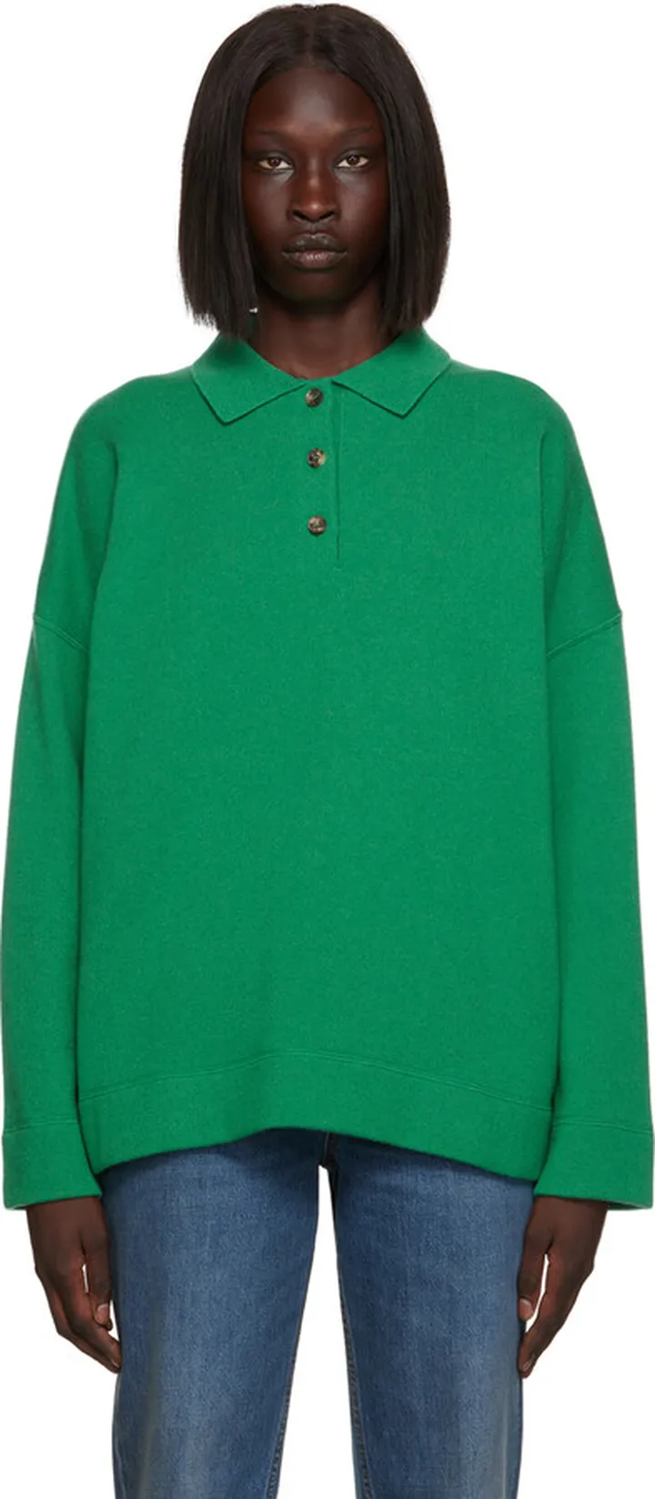 The Row Green Sinop Polo