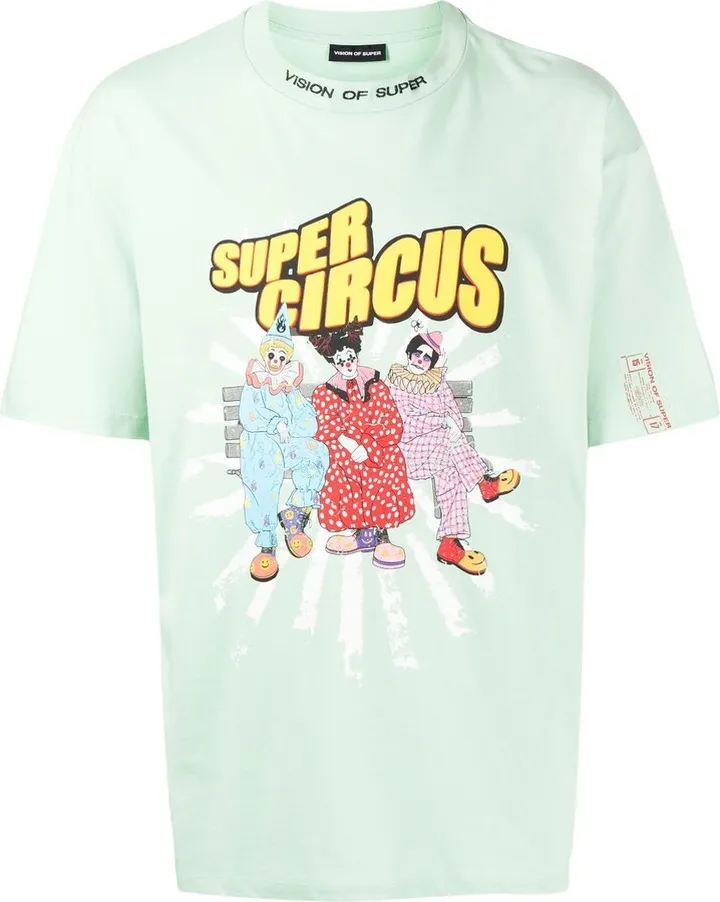 'Super Circus' graphic-print T-shirt
