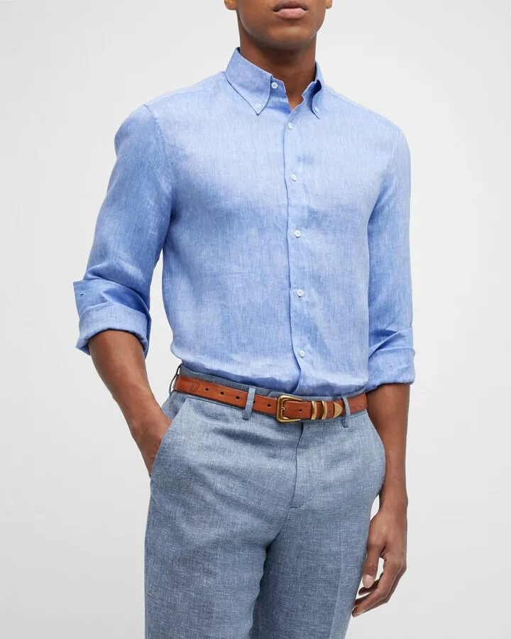 Men's Linen Sport Shirt