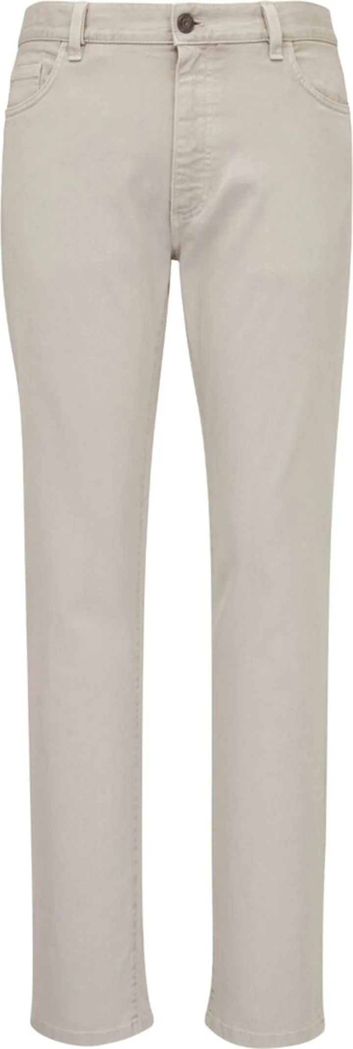 Slim-Cut Leg Trousers