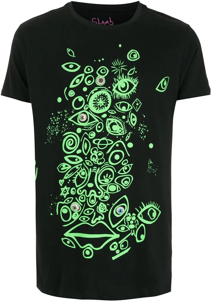 abstract-print cotton T-Shirt