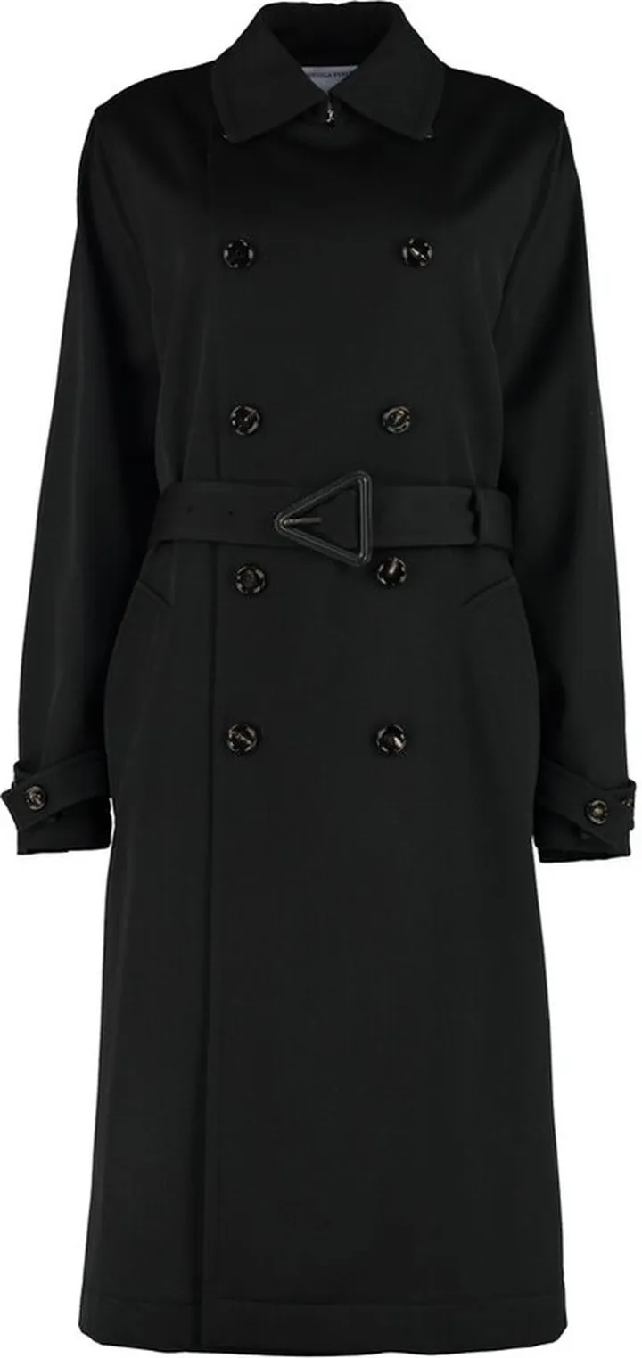 Bottega Veneta Gabardine Trench Coat
