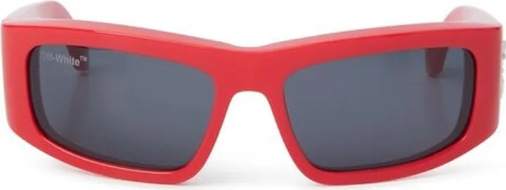 Off-White Rectangular Frame Sunglasses