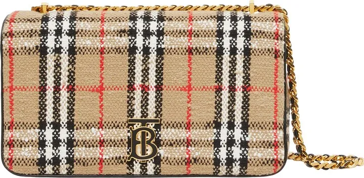 Medium Lola Check Crossbody Bag