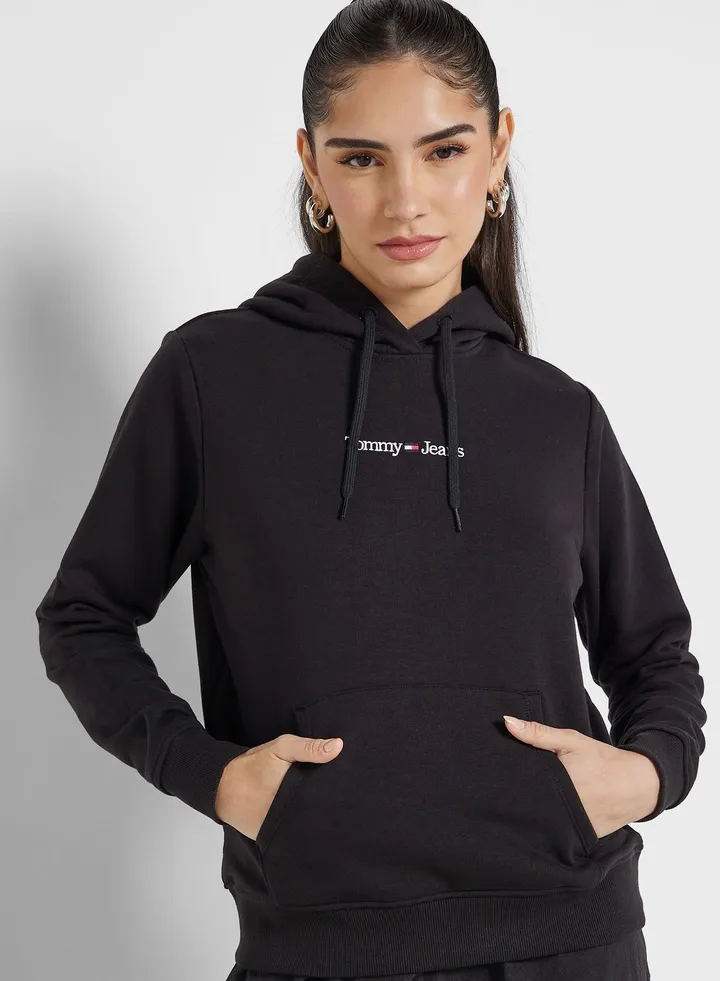 Logo Detail Hoodie