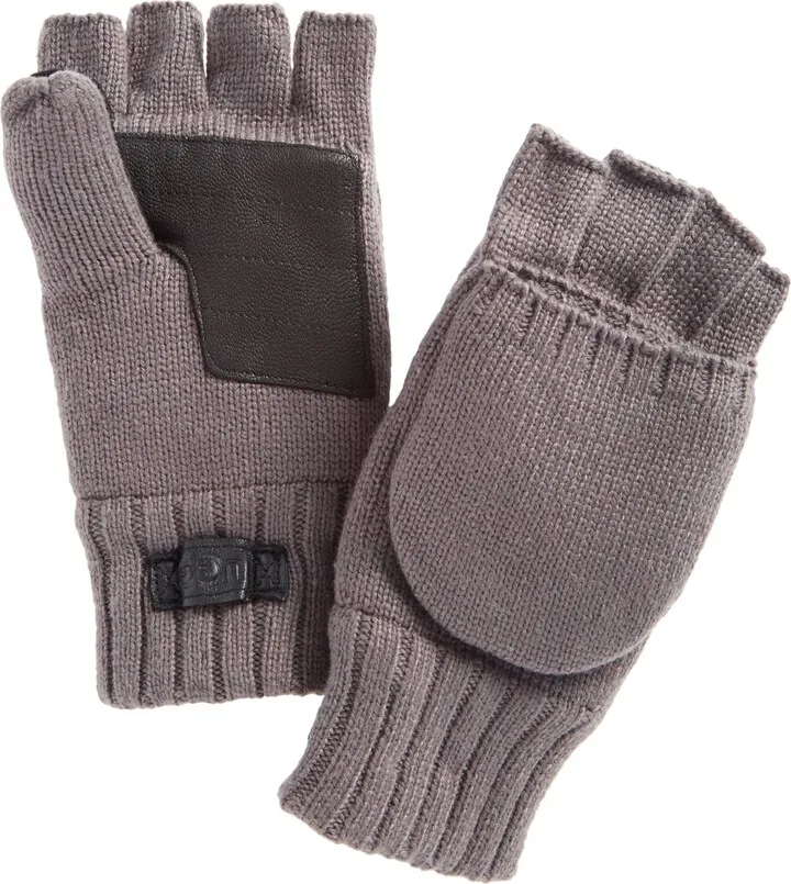 Ugg Men's Knit Flip Mittens