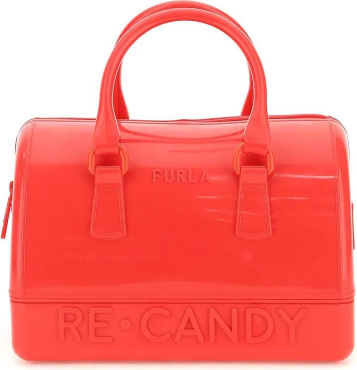 Furla Recycled Tpu Candy Boston S Bag