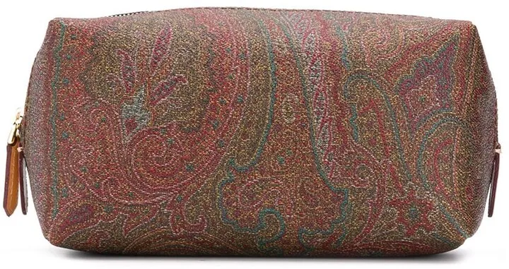 Paisley Print Wash Bag
