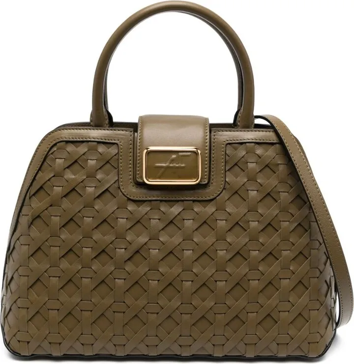 Albi 33 sheepskin tote bag