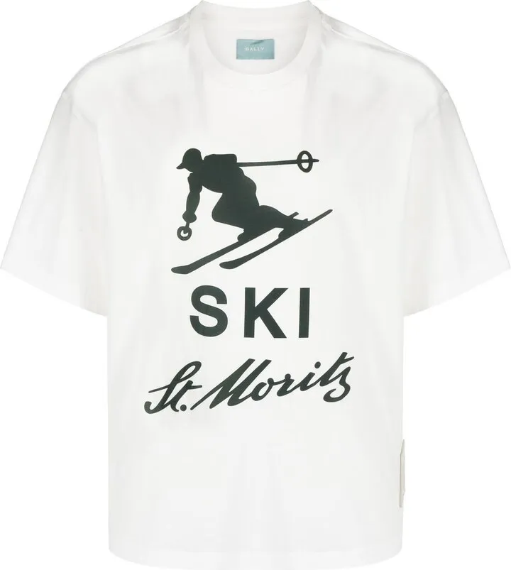 graphic-print T-shirt