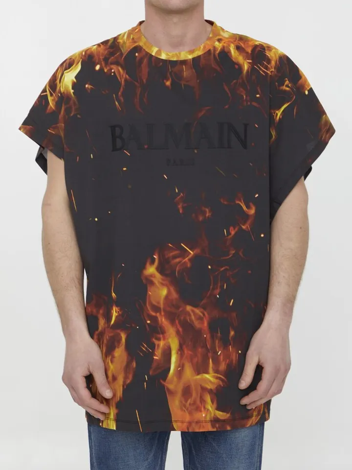 Fire Print T-shirt