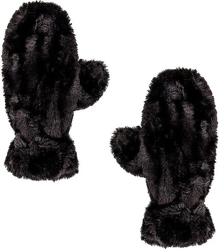 Coco Faux Fur Mittens