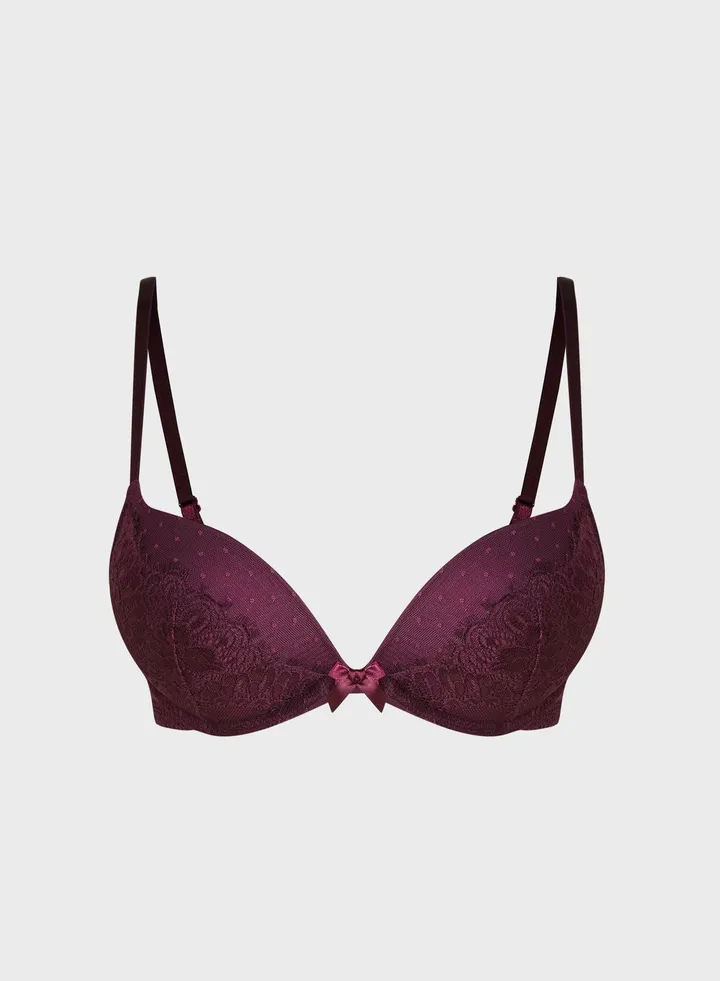 Plunge Neck Bra