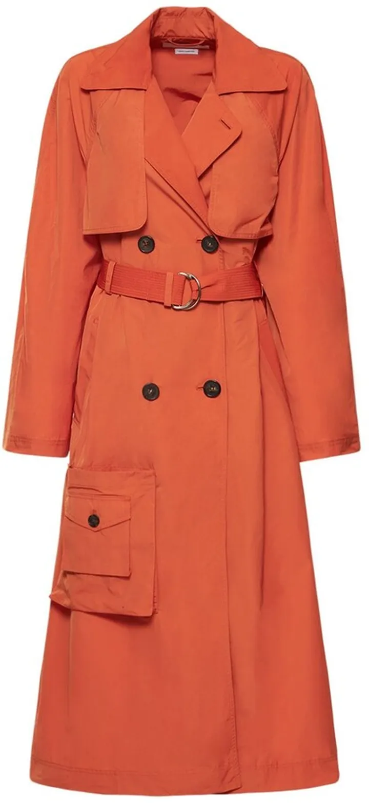 Loudi gabardine trench coat