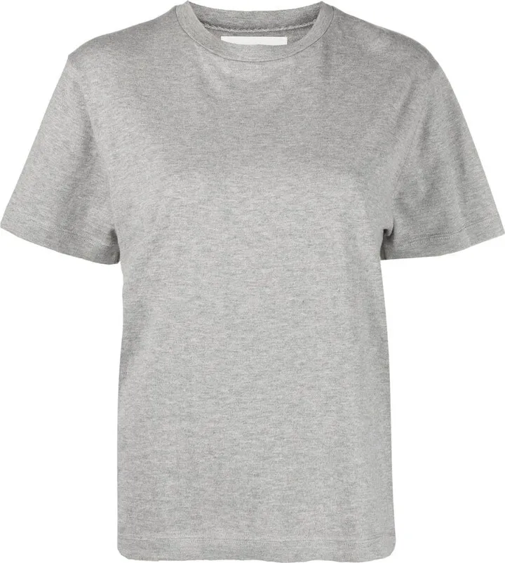 short-sleeve cashmere T-shirt