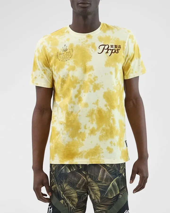 Men's Striving Tie-Dye Logo T-Shirt