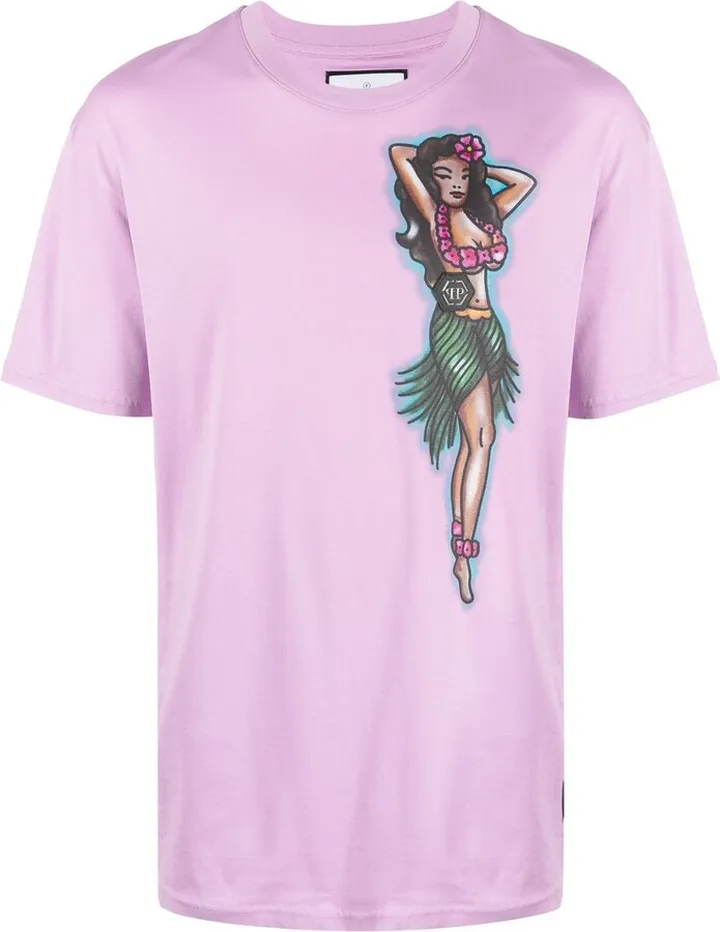 graphic-print short-sleeve T-shirt