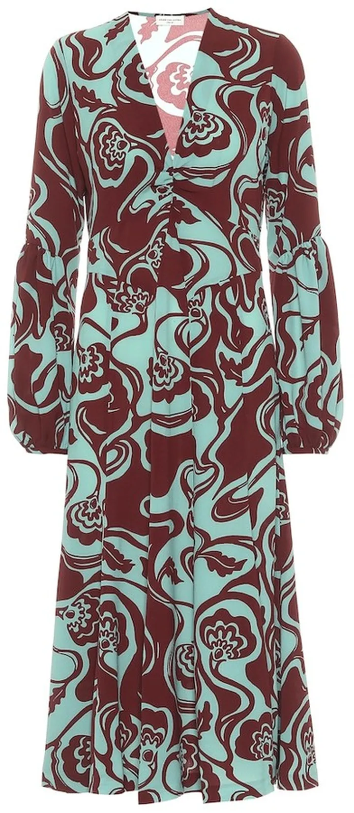 Floral midi dress