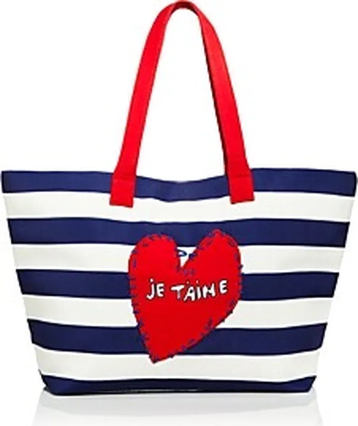Aqua x Kerri Rosenthal Je T'aime Striped Tote - 100% Exclusive