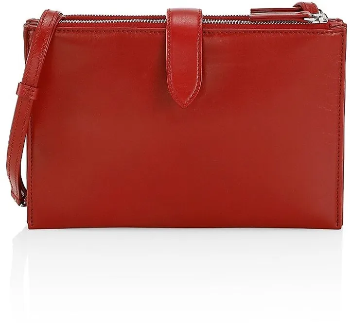 Tasca Leather Crossbody Bag