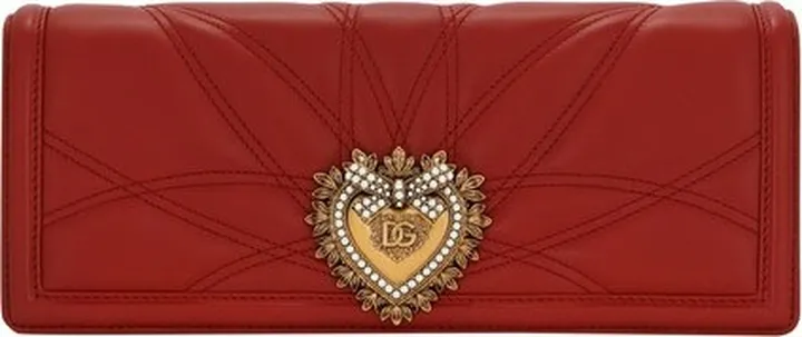 Quilted nappa leather Devotion baguette bag