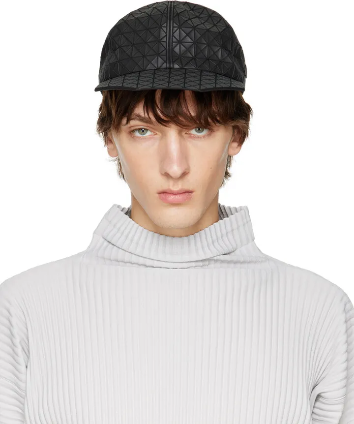 Bao Bao Issey Miyake Black Baseball Cap