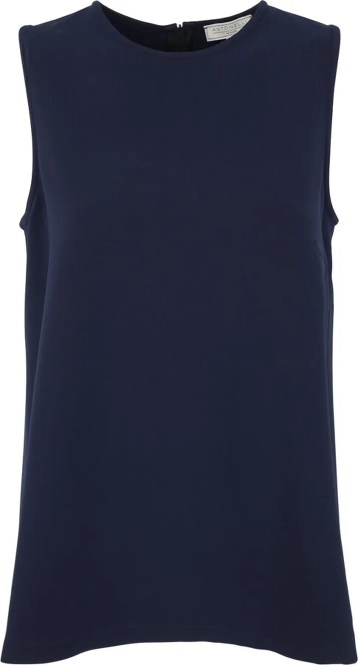 Corvara Crew Neck Sleeveless Tunic