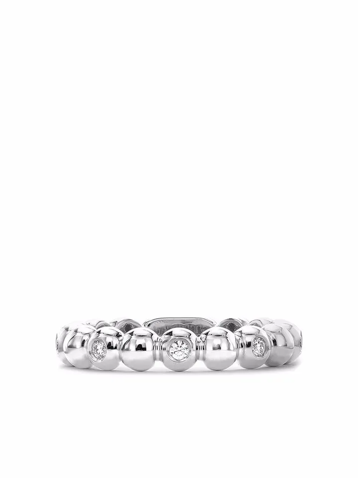 18kt white gold Bohemia diamond ring