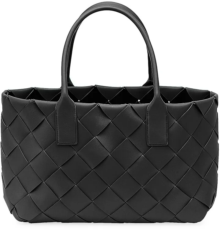 Maxi Cabat Leather Tote