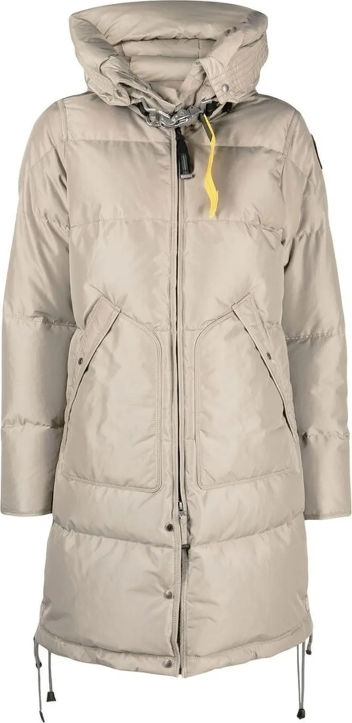 Zip-Up Hooded Puffer Coat