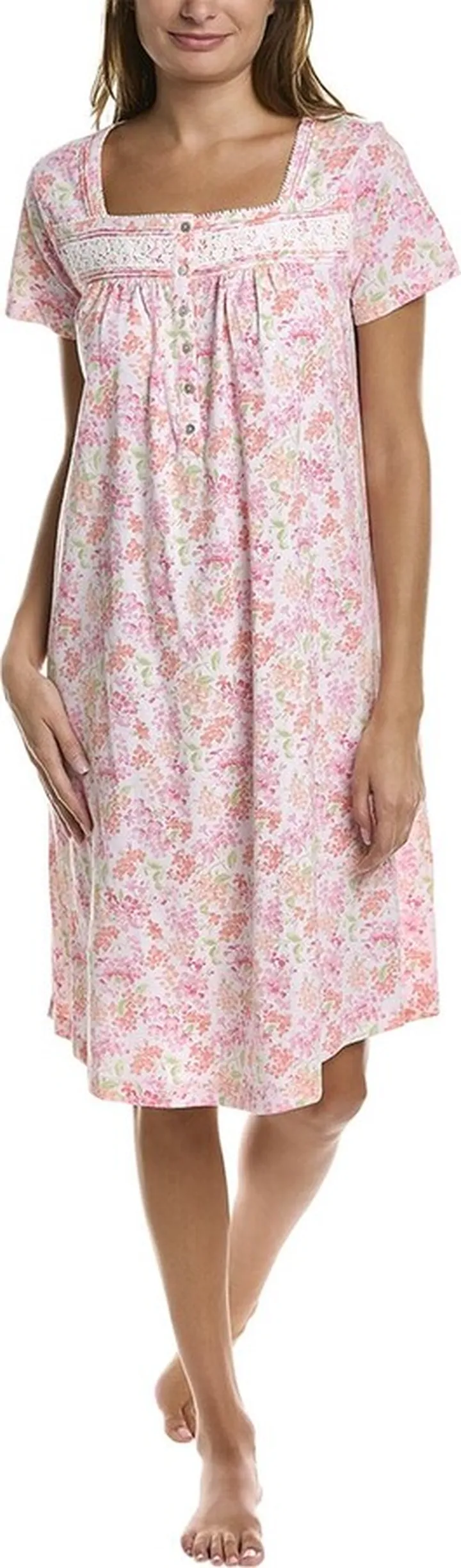 Carole Hochman Waltz Short Sleeve Nightgown