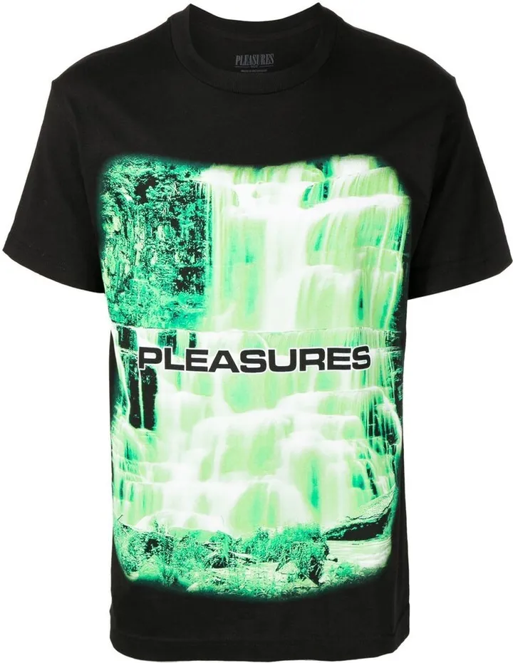 graphic-logo print T-shirt