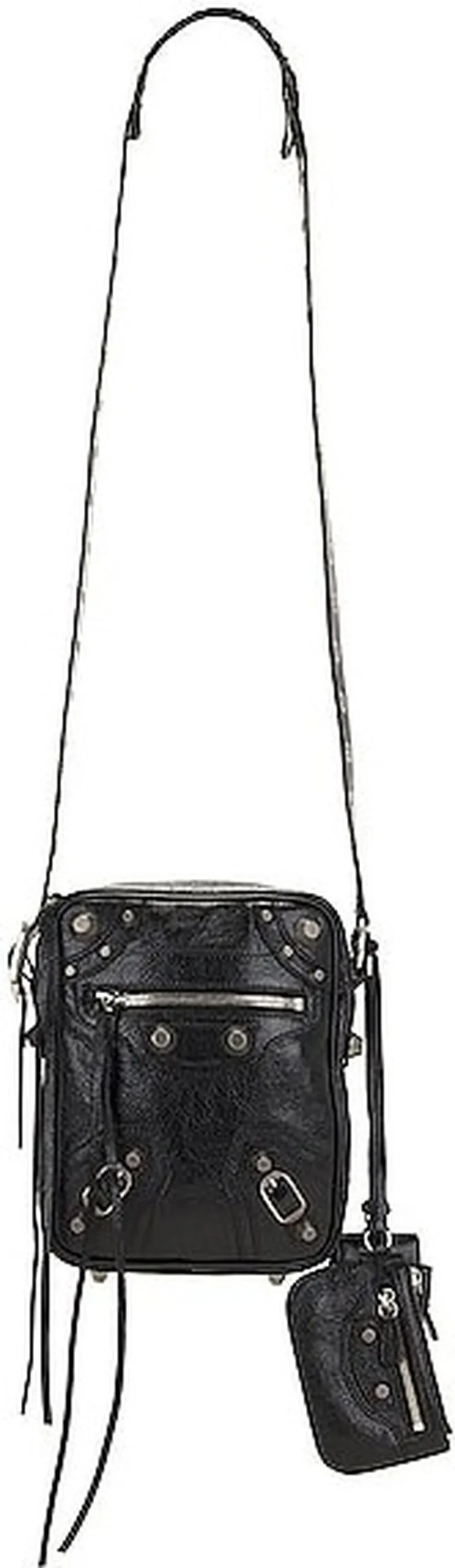 Balenciaga Le Cag Crossbody Bag in Black